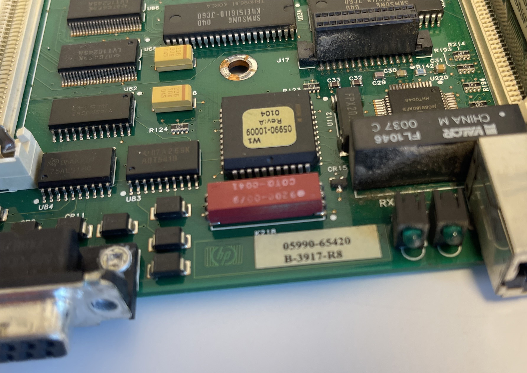 Agilent 5973 LAN MS PCB - view 4