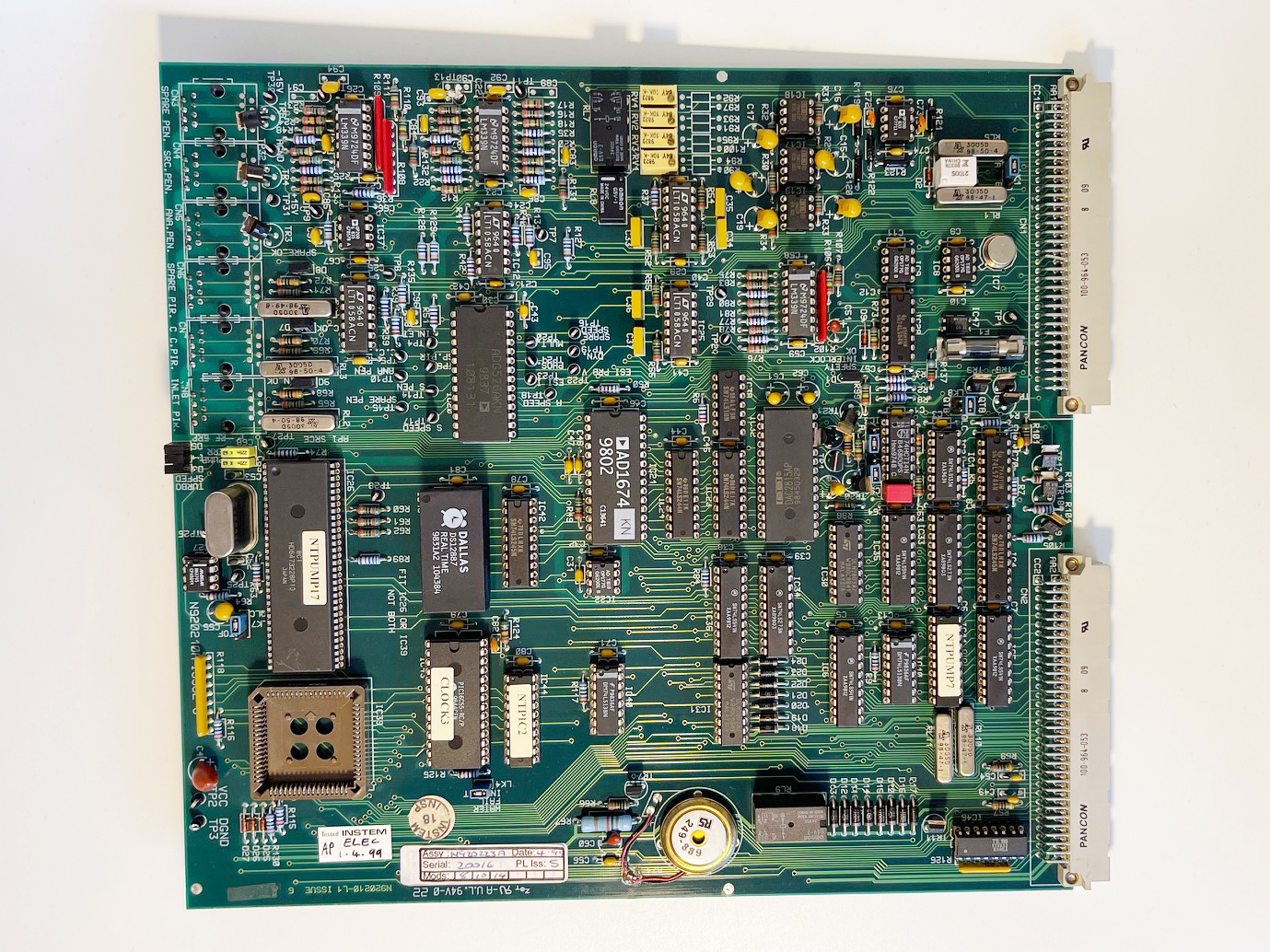 Waters Micromass Pumping Logic PCB #N920223A